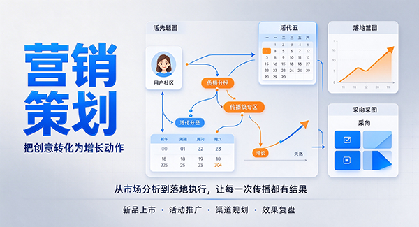三元区营销策划